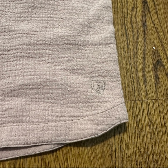 Kuhl Women's Mauve Tank Top Button Klover Tank Lilac Breeze Small NWT sleeveless - Picture 7 of 9